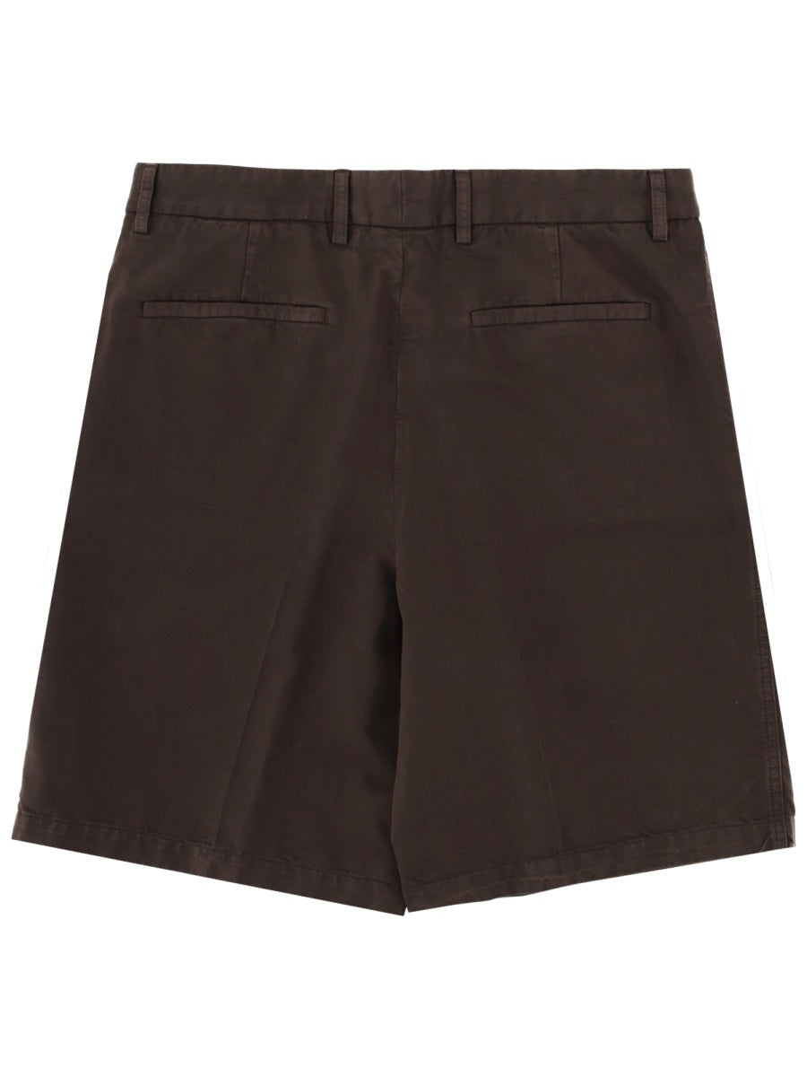 Zegna Shorts In Cotone