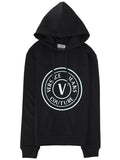 Versace Jeans Couture Felpa Con Logo E Cappuccio