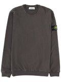 Stone Island Felpa Con Patch Logo