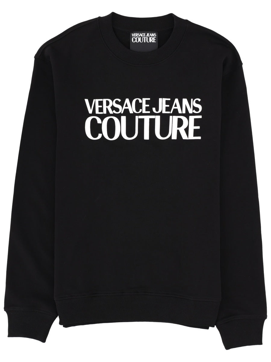 Versace Jeans Couture Felpa Con Logo