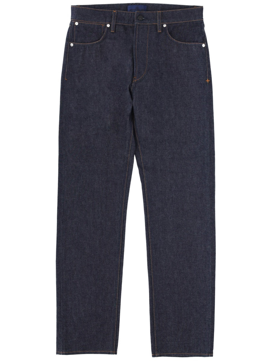 Stone Island Jeans In Denim