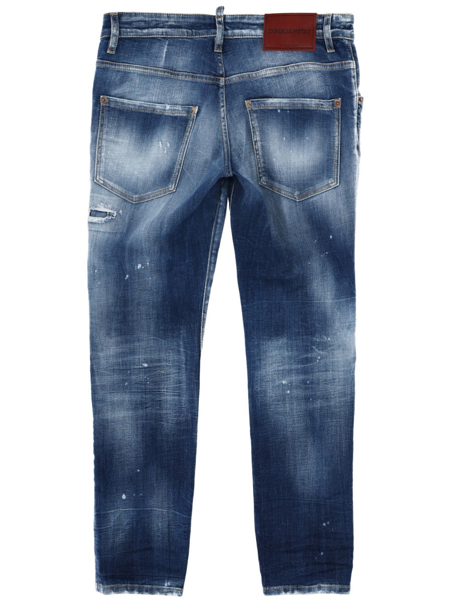 Dsquared Jeans "Skater" Effetto "Destroy"