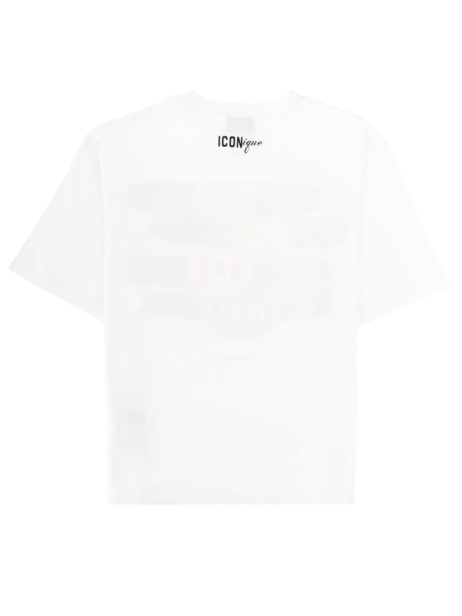 Dsquared T Shirt Con Stampa