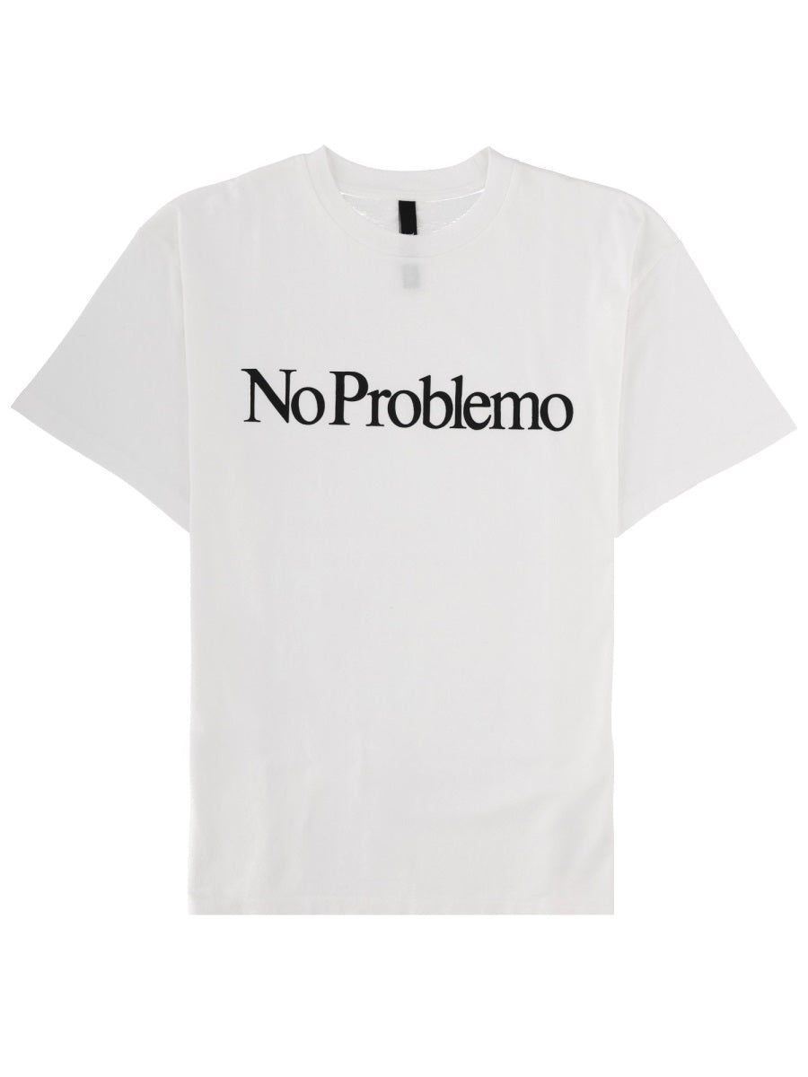 No Problemo T Shirt Con Logo
