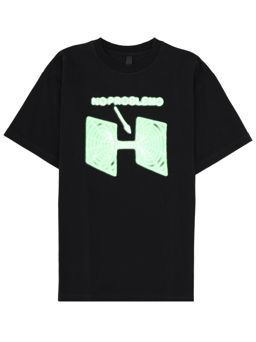No Problemo T Shirt Con Stampa Logo