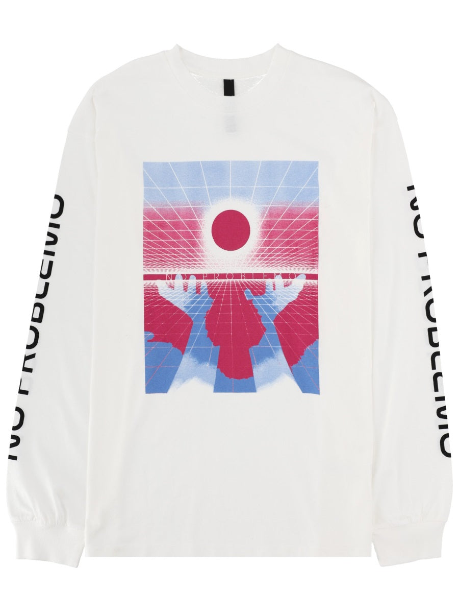 No Problemo T Shirt Con Stampa E Logo