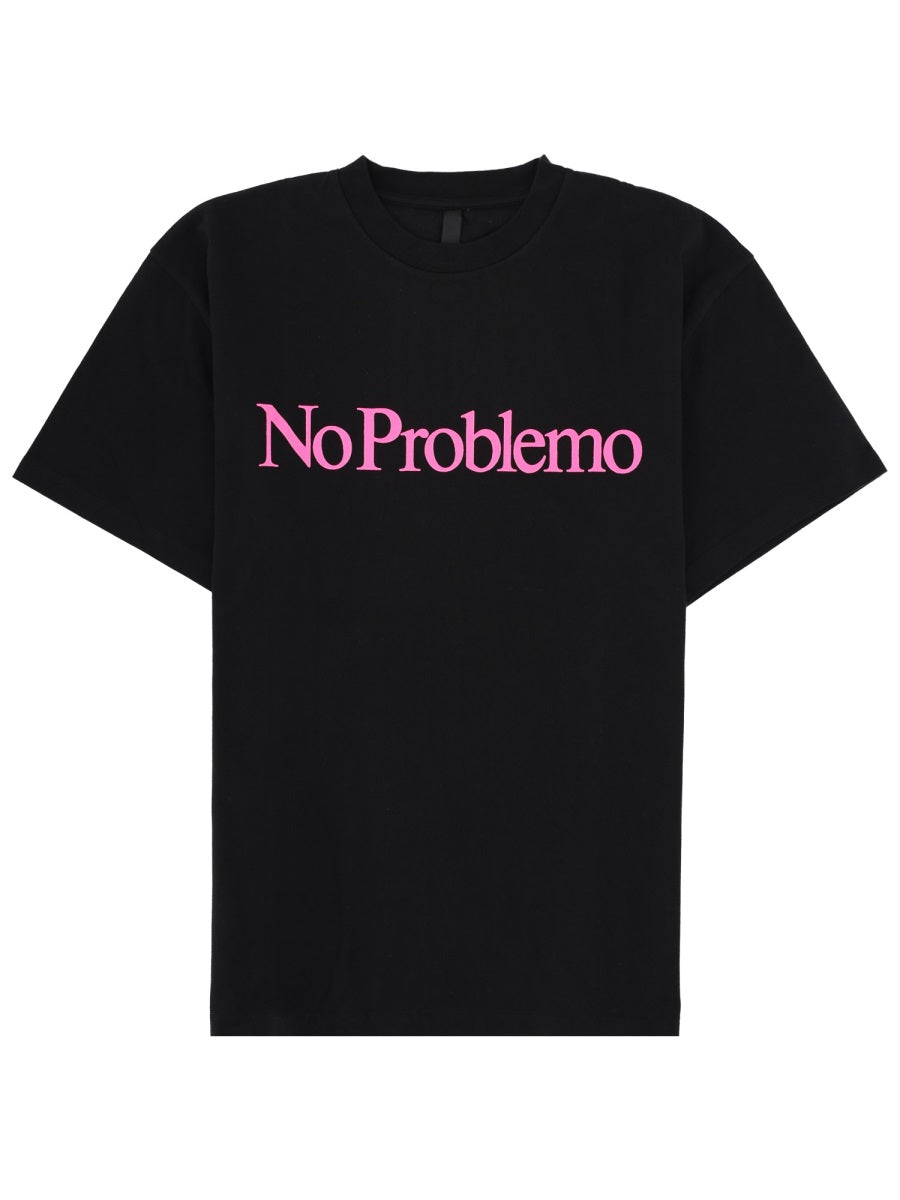 No Problemo T Shirt Con Logo