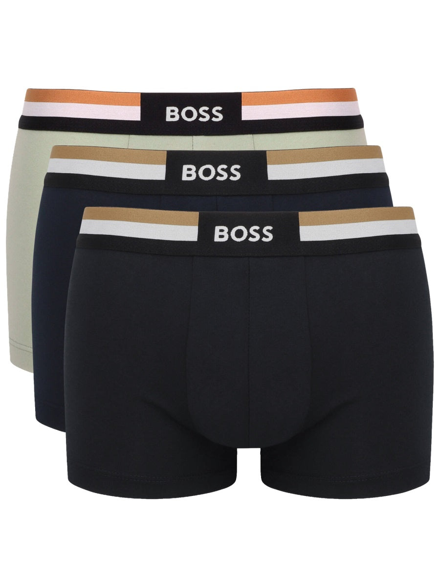 Boss 3 Pack Boxer Con Logo