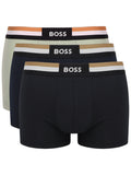Boss 3 Pack Boxer Con Logo