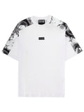 Versace Jeans Couture T Shirt Con Placca Logo