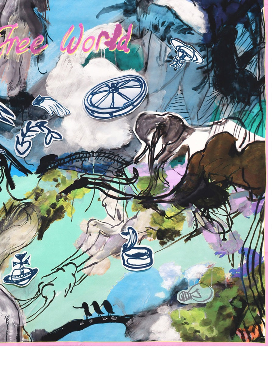 Vivienne Westwood Foulard In Seta