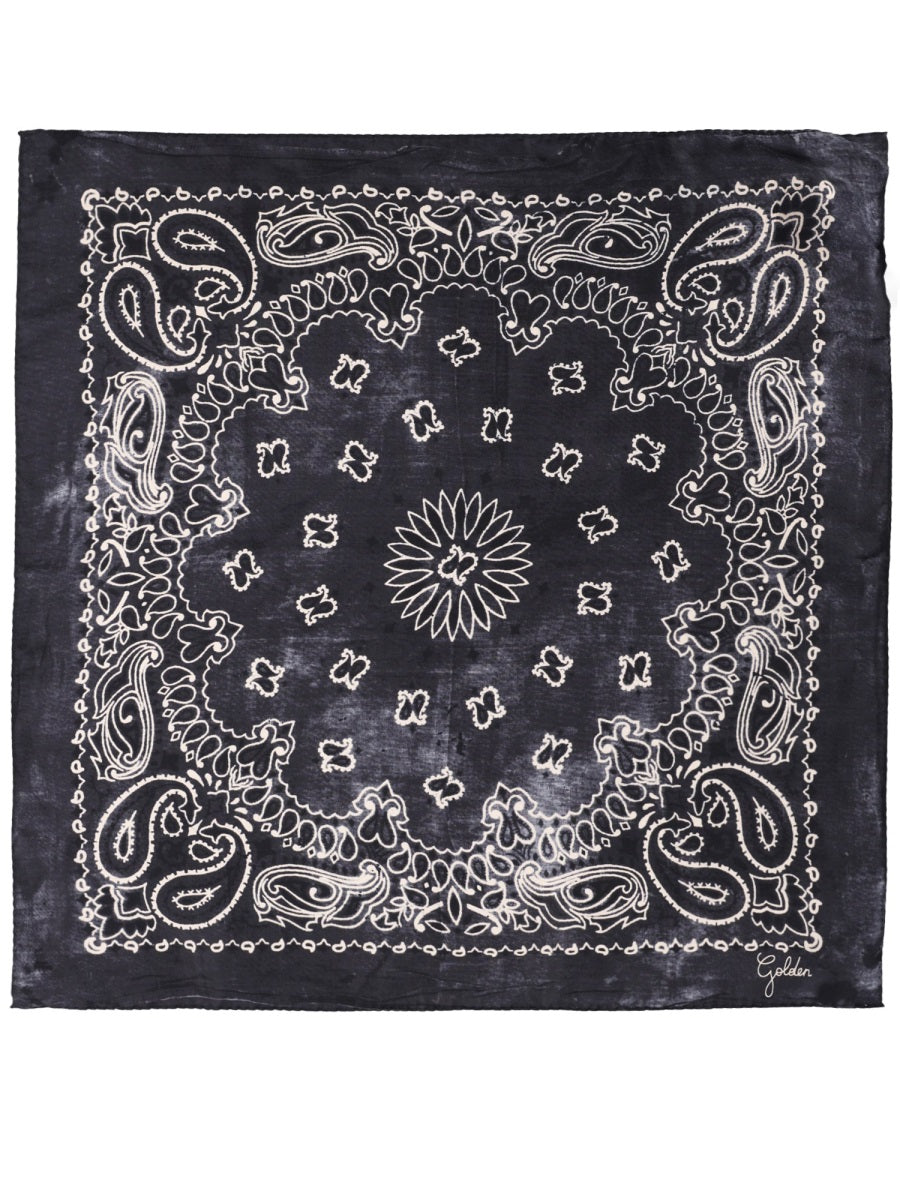 Golden Goose Foulard Con Motivo Paisley