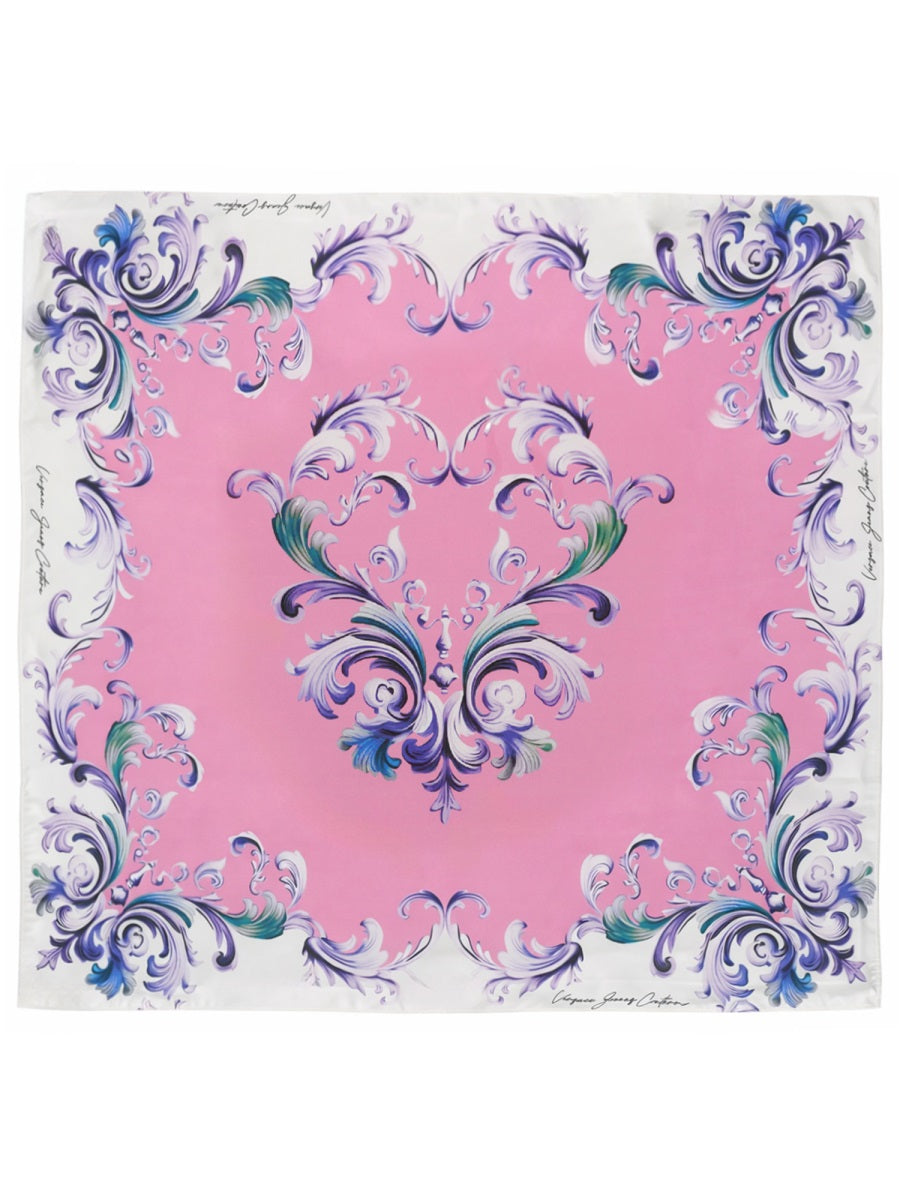 Versace Jeans Couture Foulard In Seta