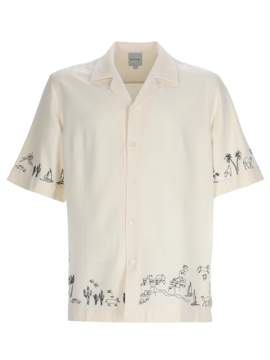Paul Smith Camicia Con Ricami