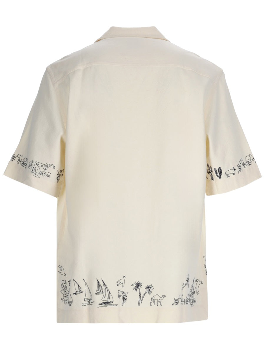 Paul Smith Camicia Con Ricami