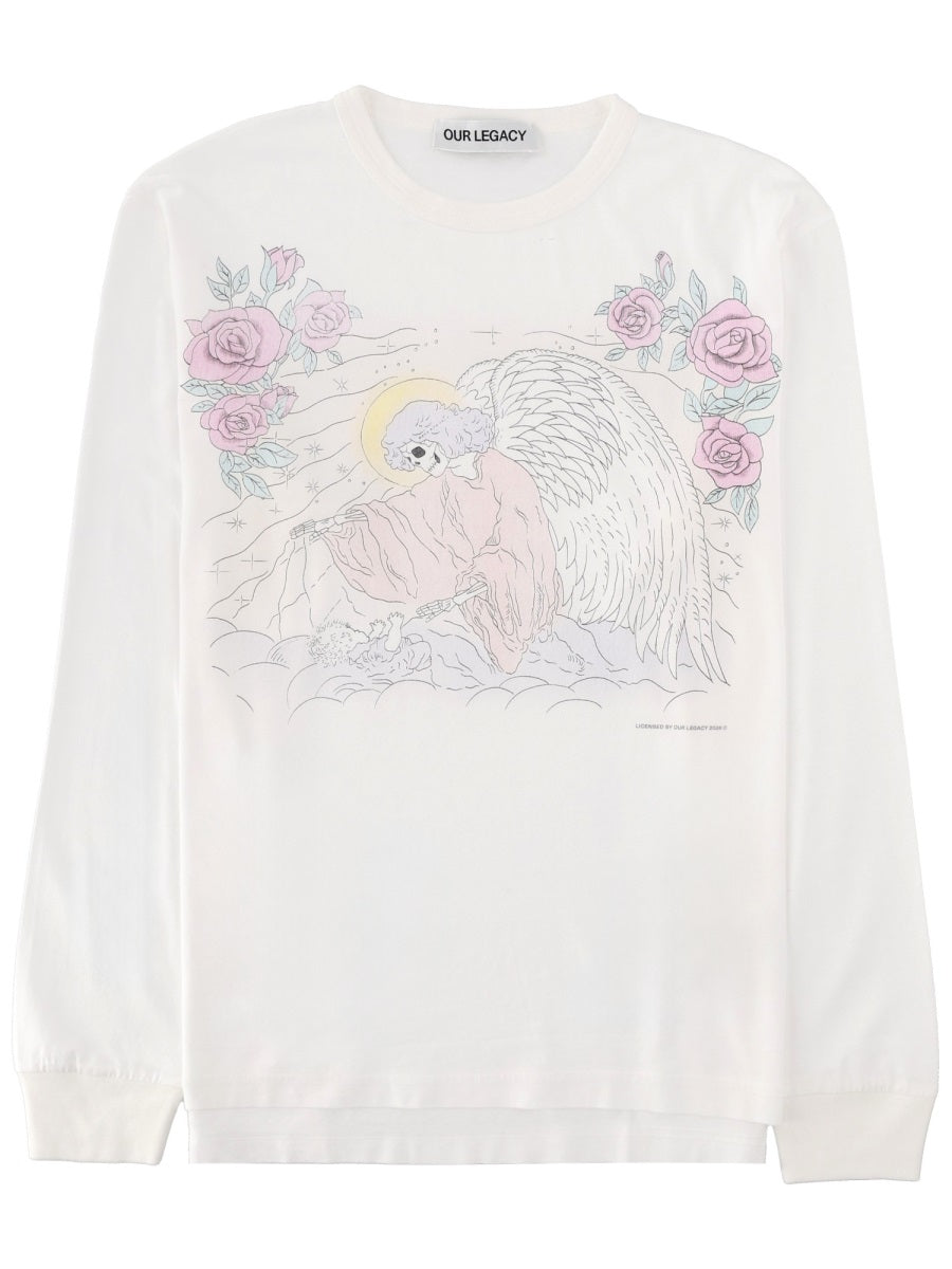 Our Legacy T Shirt Con Stampa