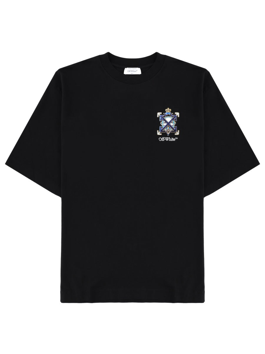 Off White T Shirt Con Logo
