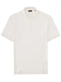 Zegna Polo In Cotone E Seta