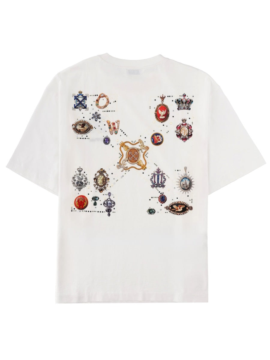 Off White T Shirt Con Logo