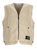Stone Island Gilet Oversize Con Patch Logo