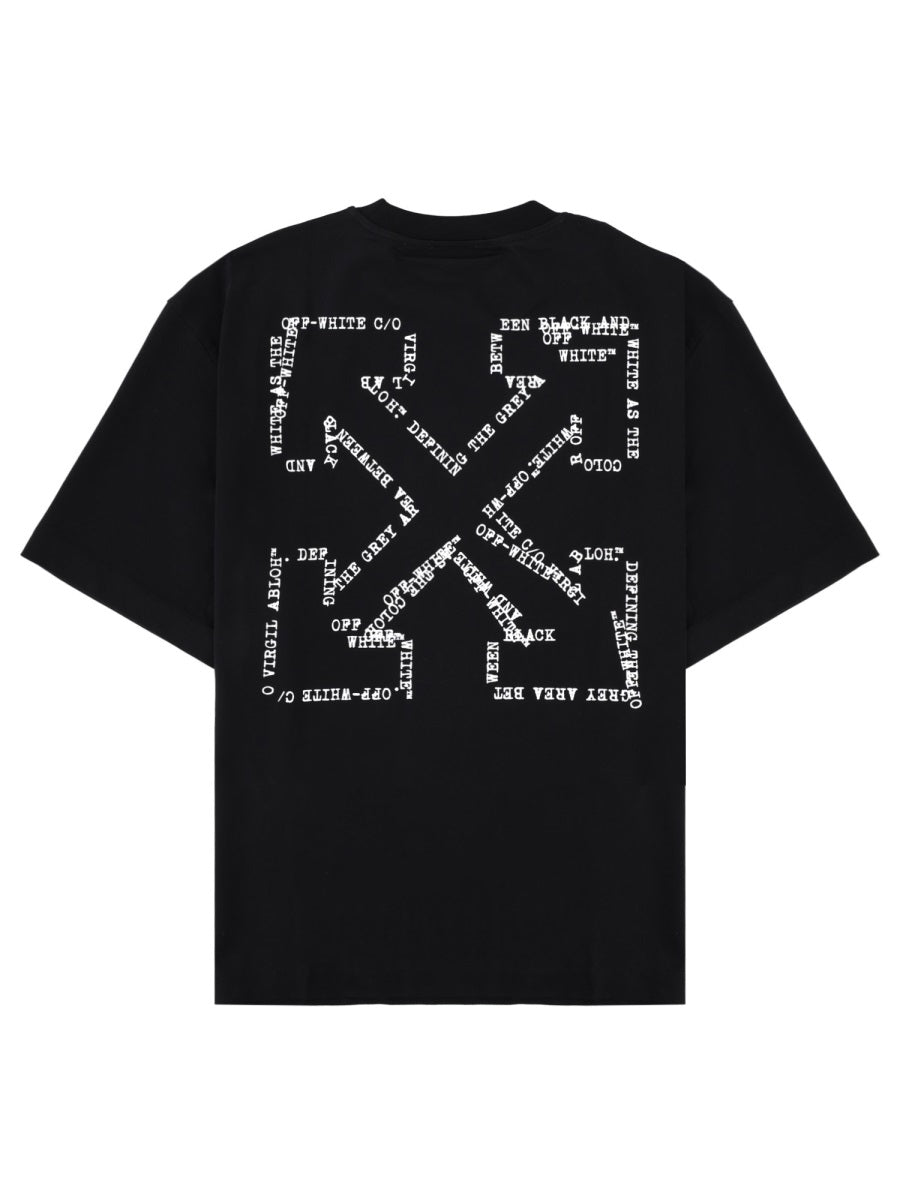 Off White T Shirt Con Logo