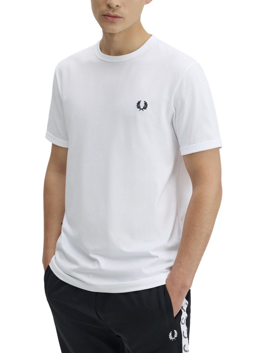 Fred Perry T Shirt Con Logo