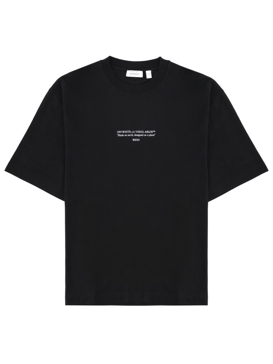 Off White T Shirt Con Logo