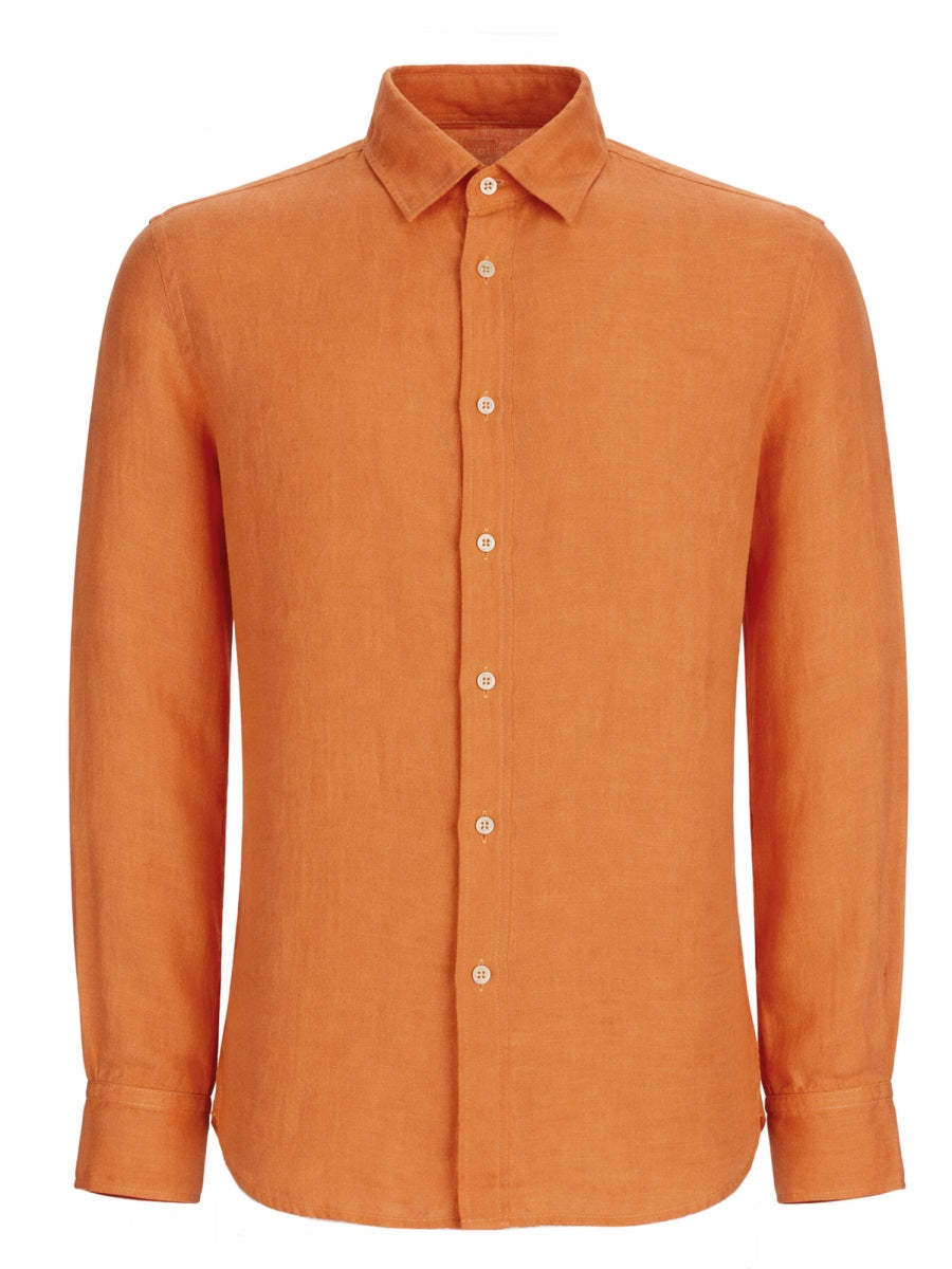 120% Lino Camicia In Lino