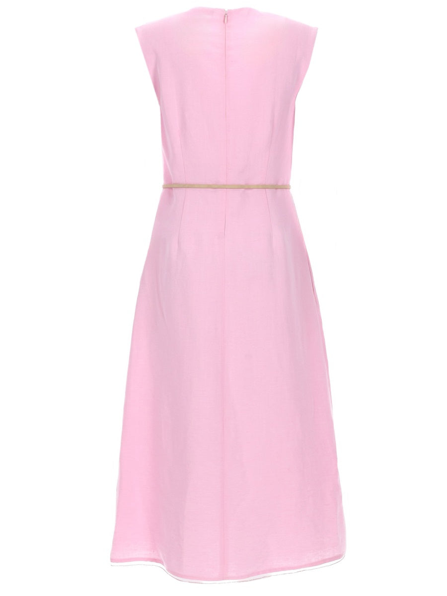 Fabiana Filippi Abito Midi In Viscosa