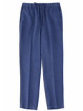 120% Lino Pantalone In Lino Con Coulisse