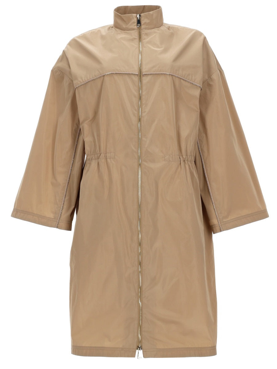 Fabiana Filippi Trench Con Zip