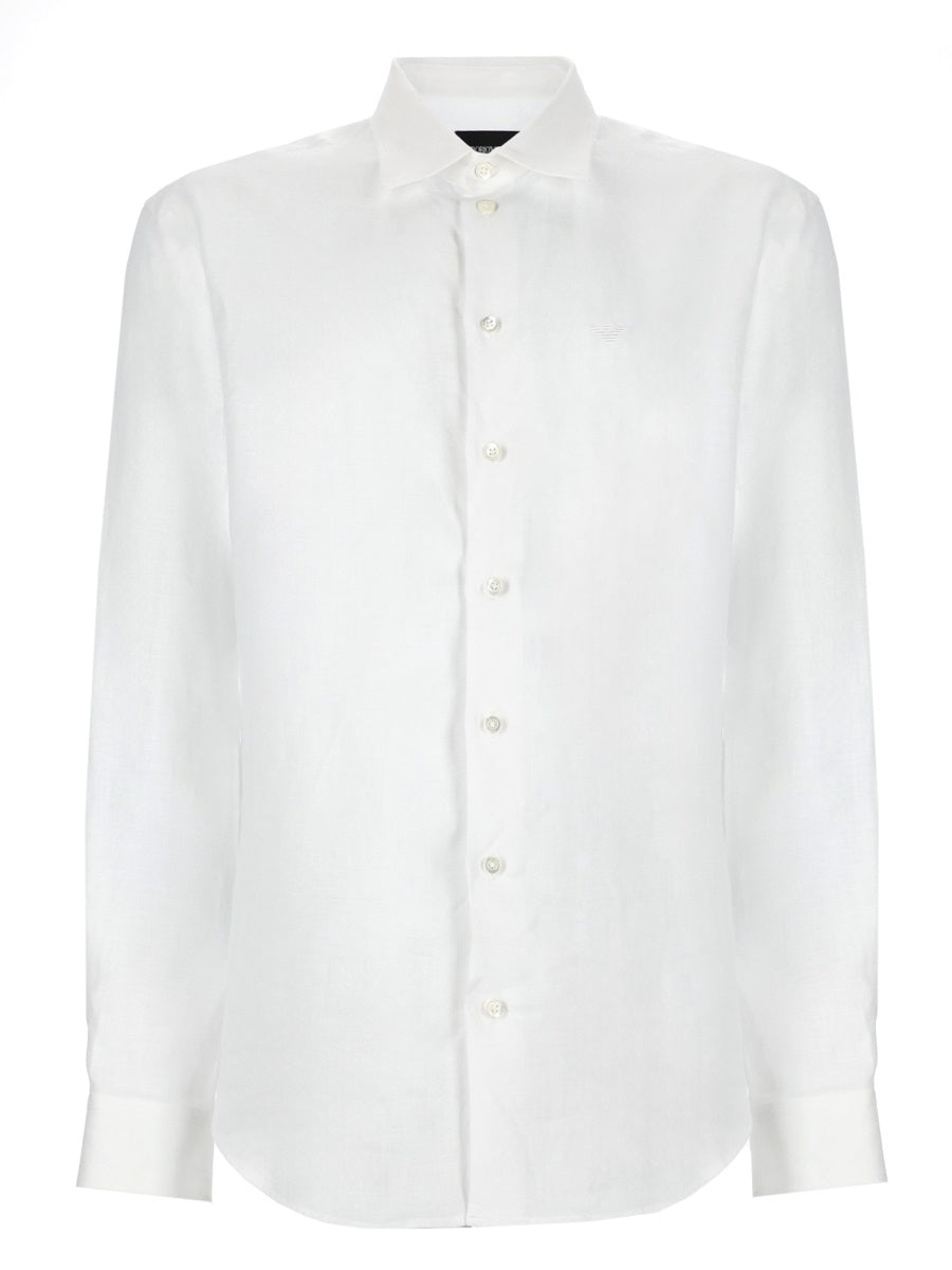 Emporio Armani Camicia Con Logo