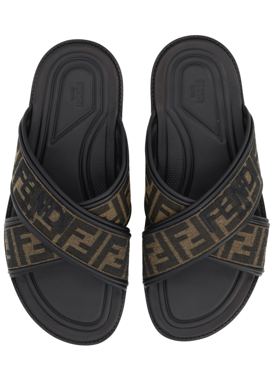 Fendi Slide Con Logo