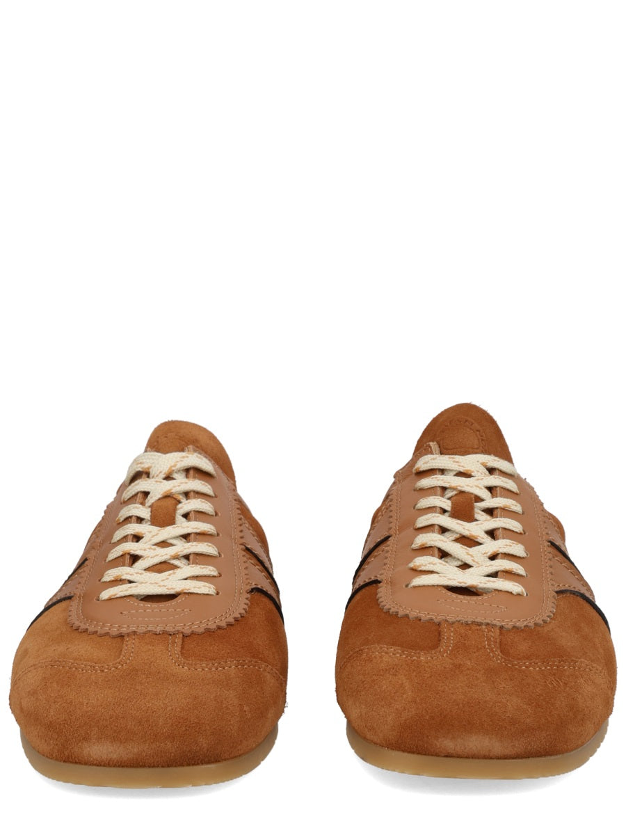 Dries Van Noten Sneaker Mule In Suede