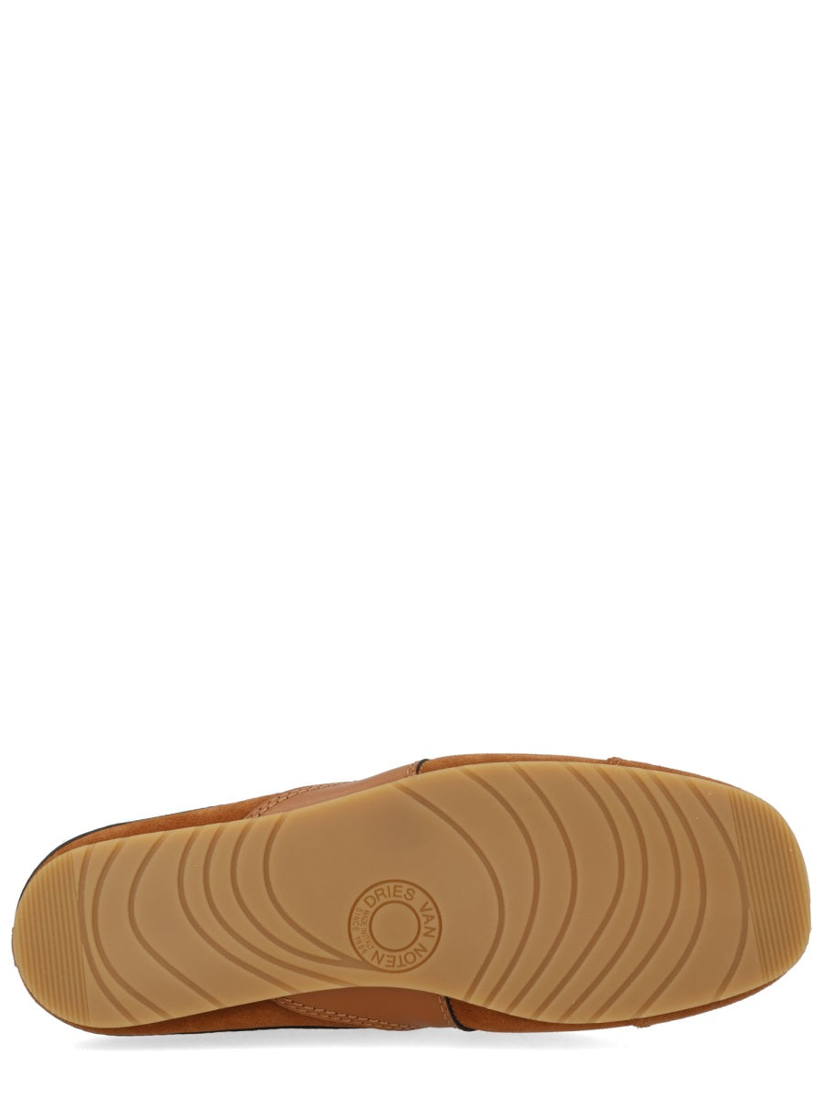 Dries Van Noten Sneaker Mule In Suede