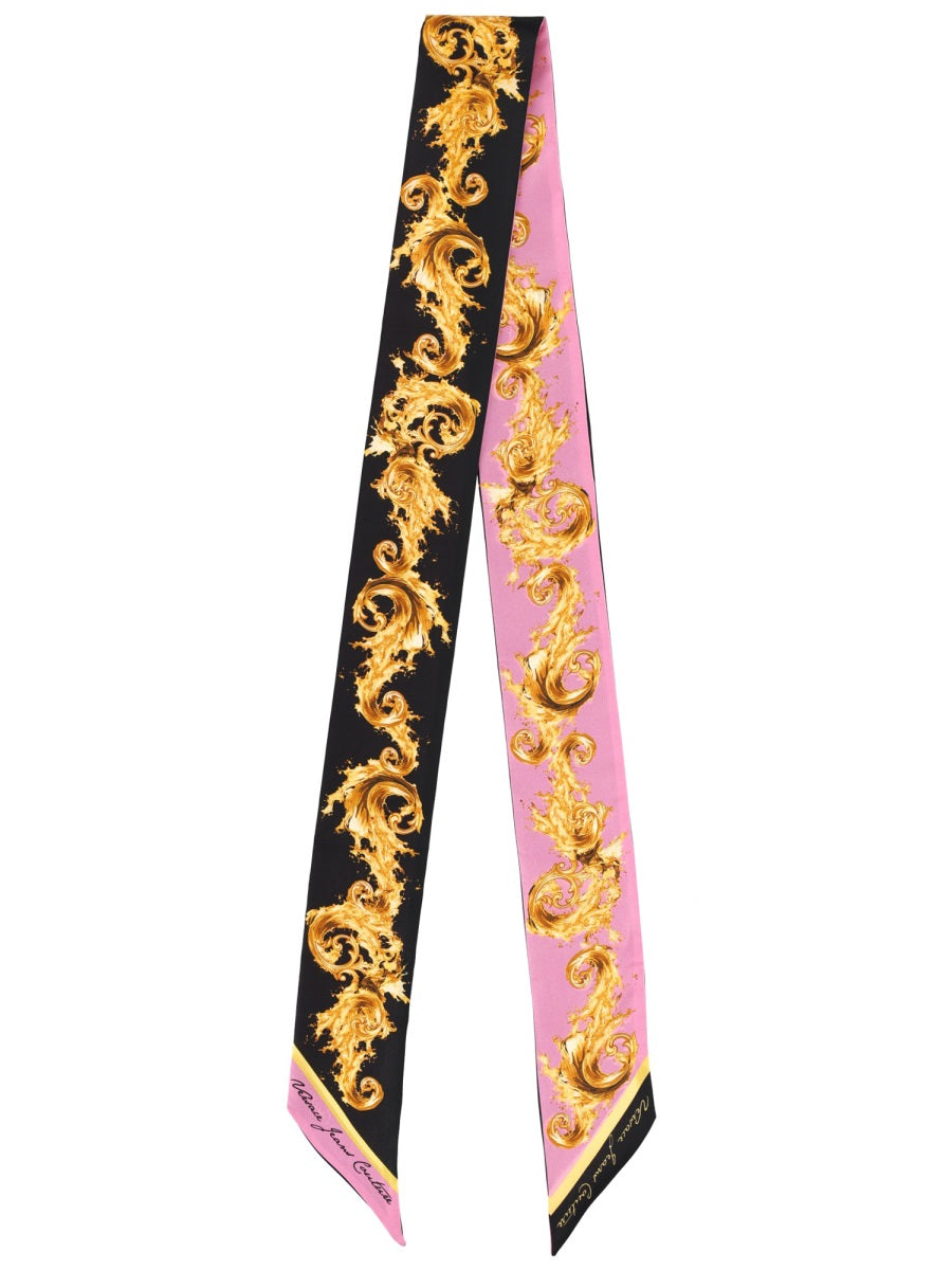 Versace Jeans Couture Foulard In Seta