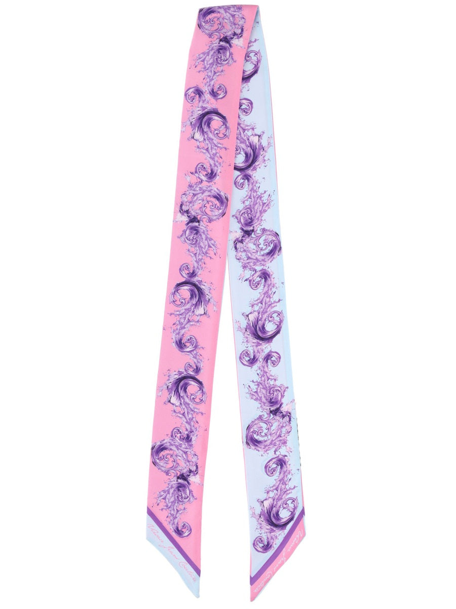 Versace Jeans Couture Foulard In Seta
