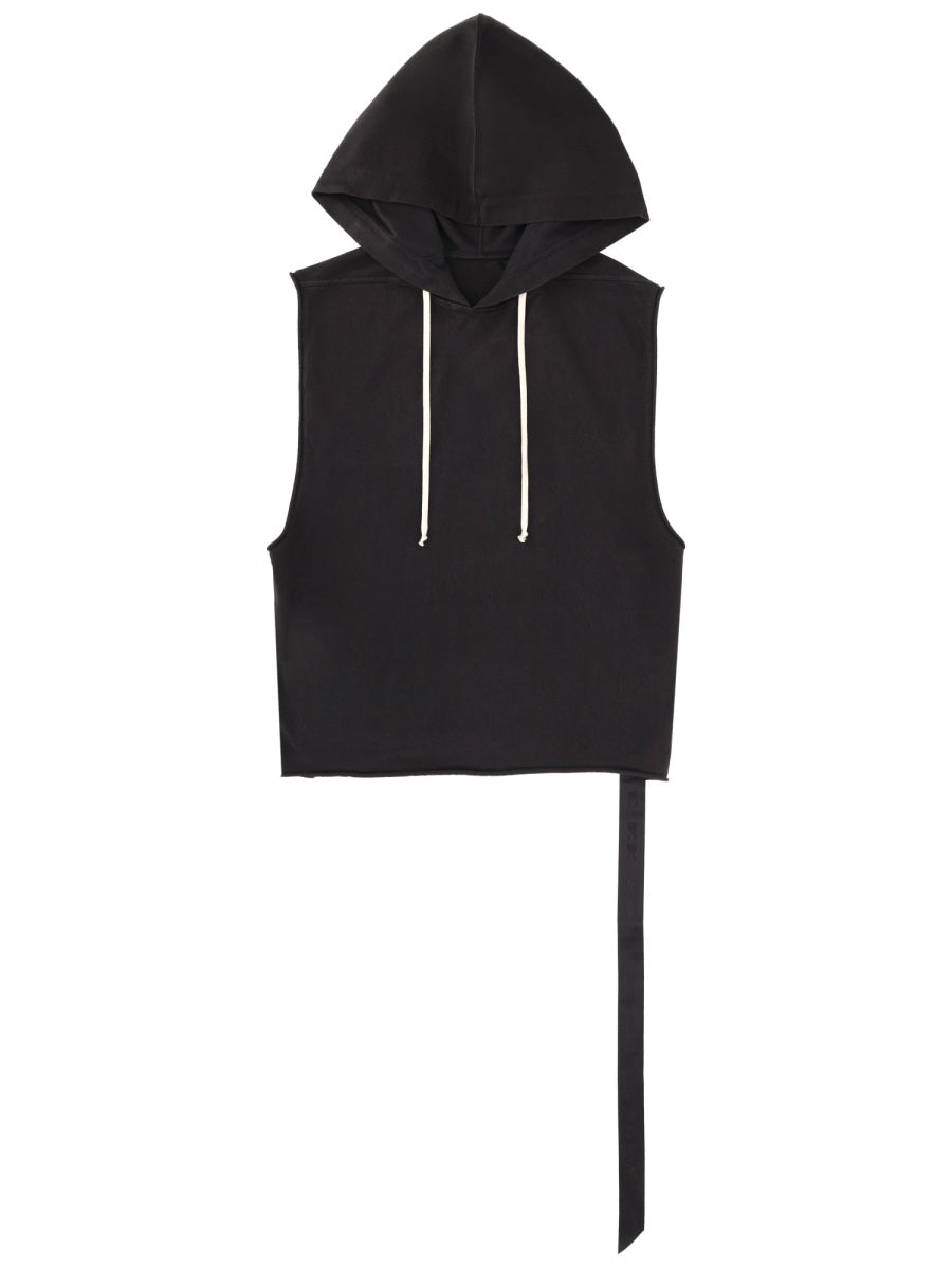 Rick Owens Drkshdw Top "Hooded Tunic"