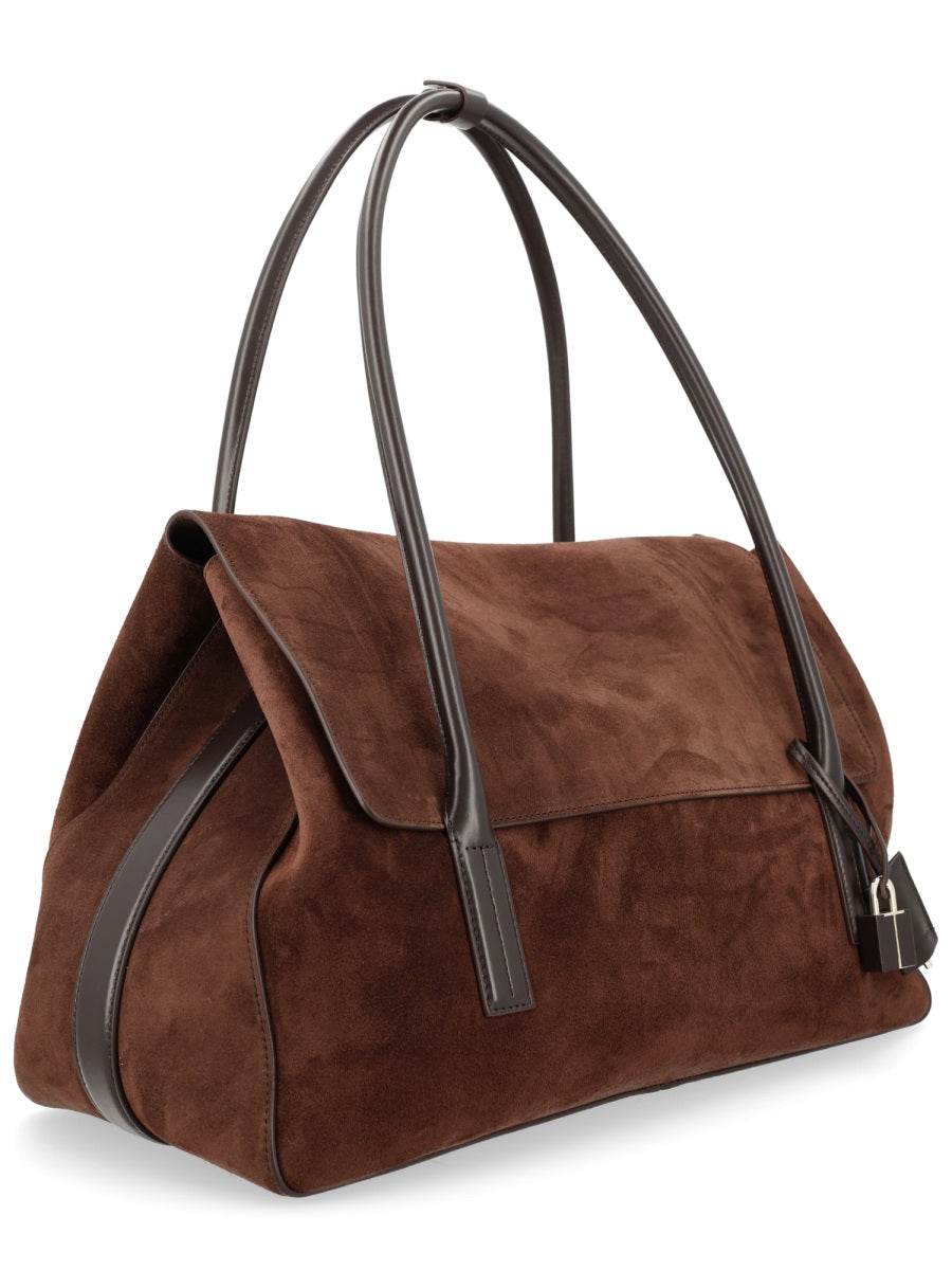 Tom Ford Borsa Tote In Suede