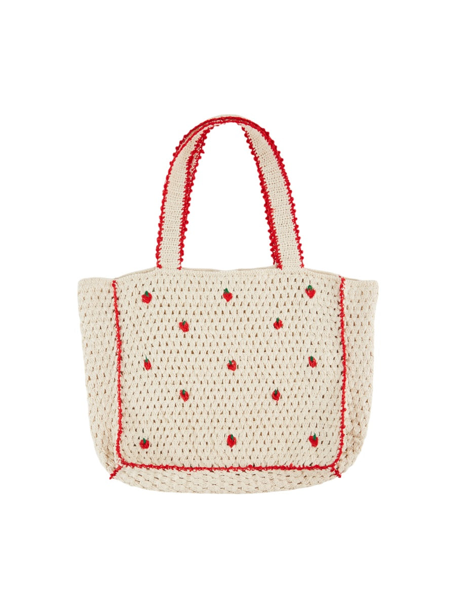 Emile & Ida Tote Bag Crochet Fleurs
