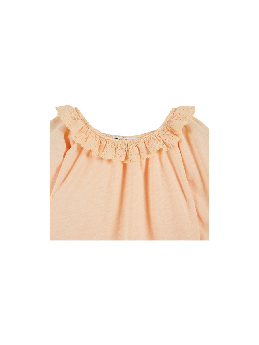 Emile & Ida T Shirt Jersey Flamme Brode