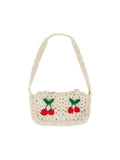 Emile & Ida Borsa Crochet Con Ciliegie