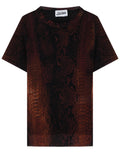 Jean Paul Gaultier T Shirt Con Stampa "Python"