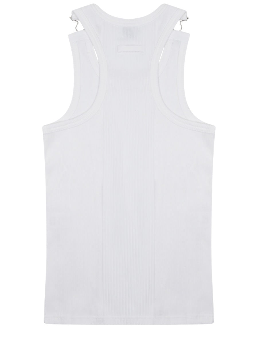 Jean Paul Gaultier Tank Top In Cotone
