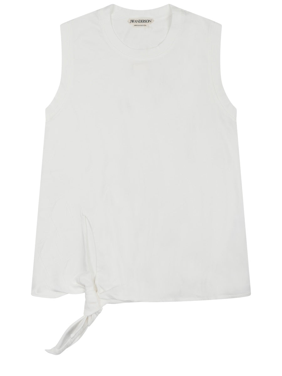 Jw Anderson Tank Top Con Nodo
