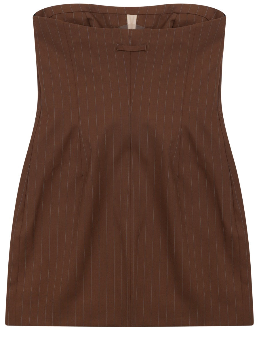 Jean Paul Gaultier Miniabito Sartoriale A Righe