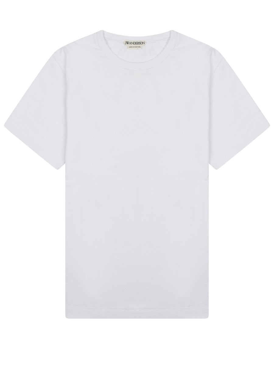 Jw Anderson T Shirt "Anchor" In Cotone