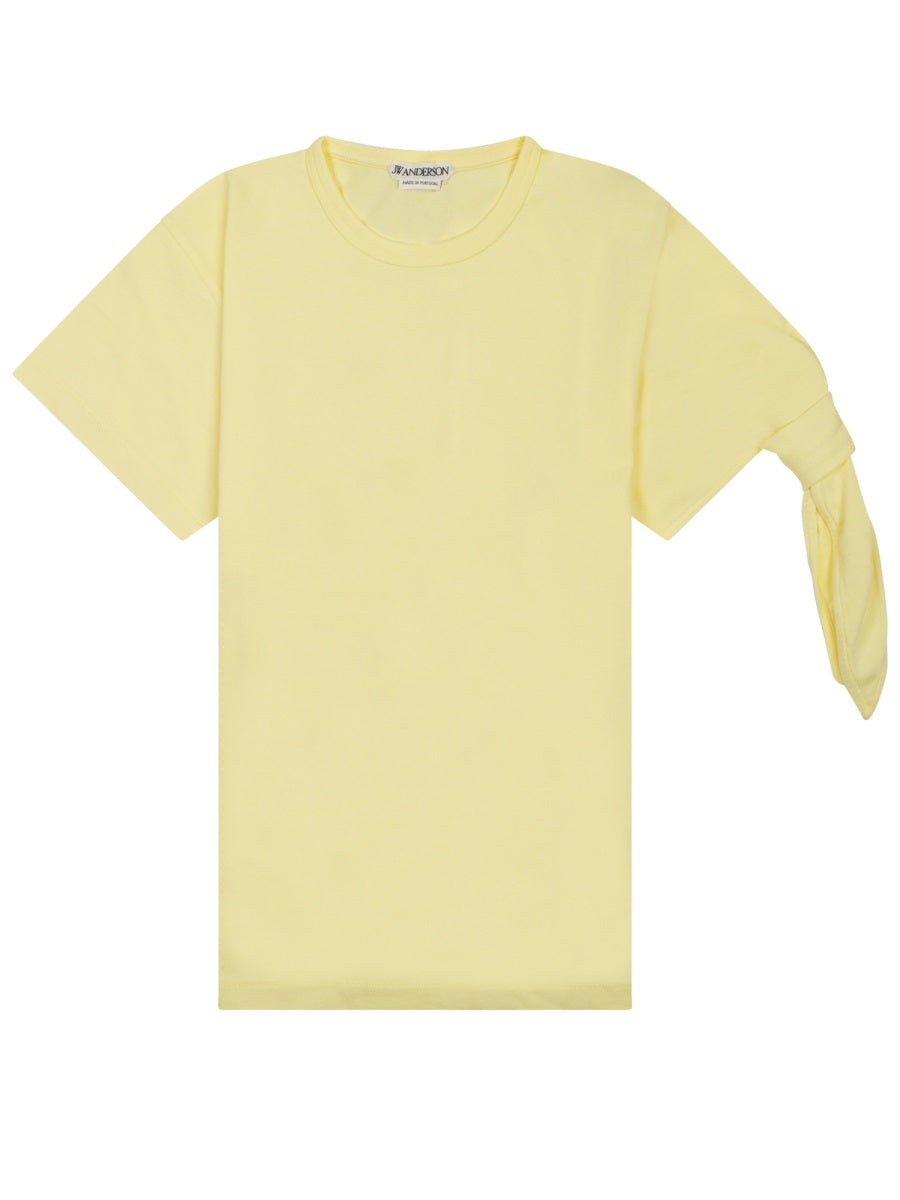 Jw Anderson T Shirt Con Nodo