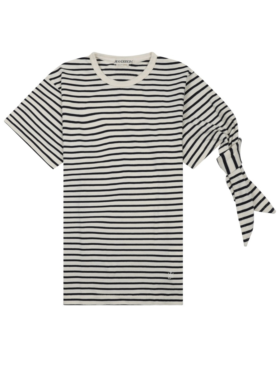 Jw Anderson T Shirt Con Nodo
