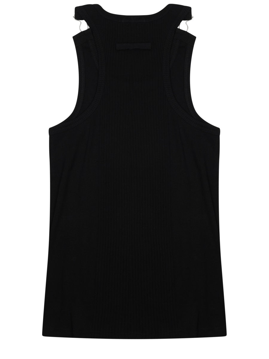 Jean Paul Gaultier Tank Top In Cotone